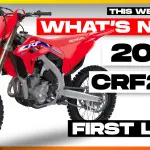 2022 Honda CRF250 explained video